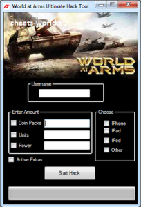 World at Arms Ultimate Hack Tool